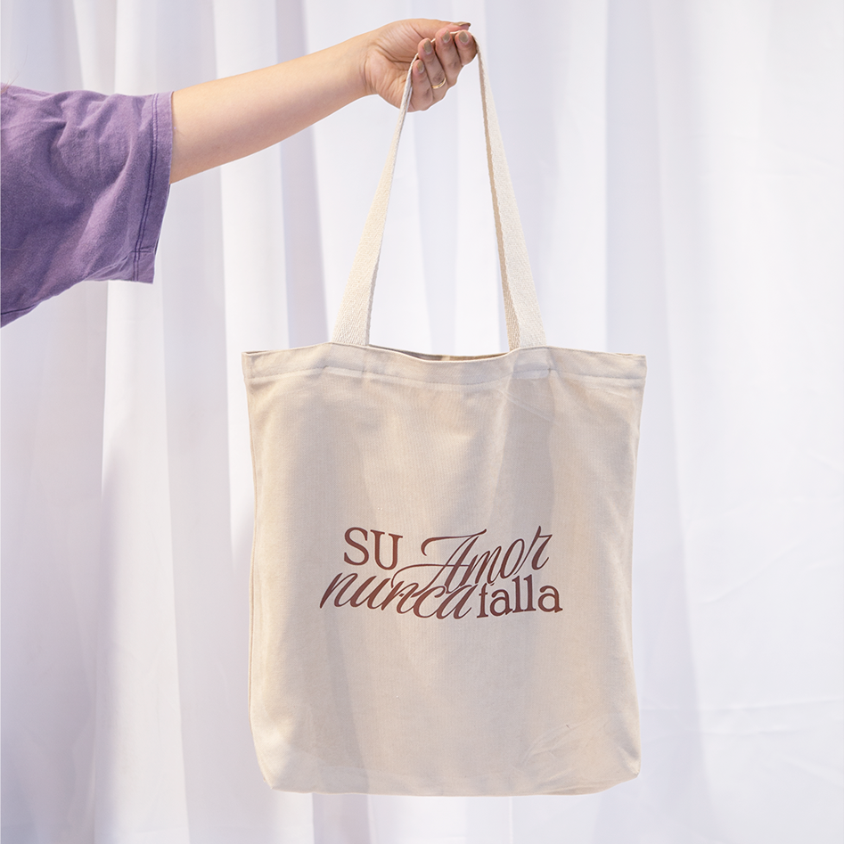 Bolsa Tote Bag NUNCA MÁS (IMPRESION DIRECTA)