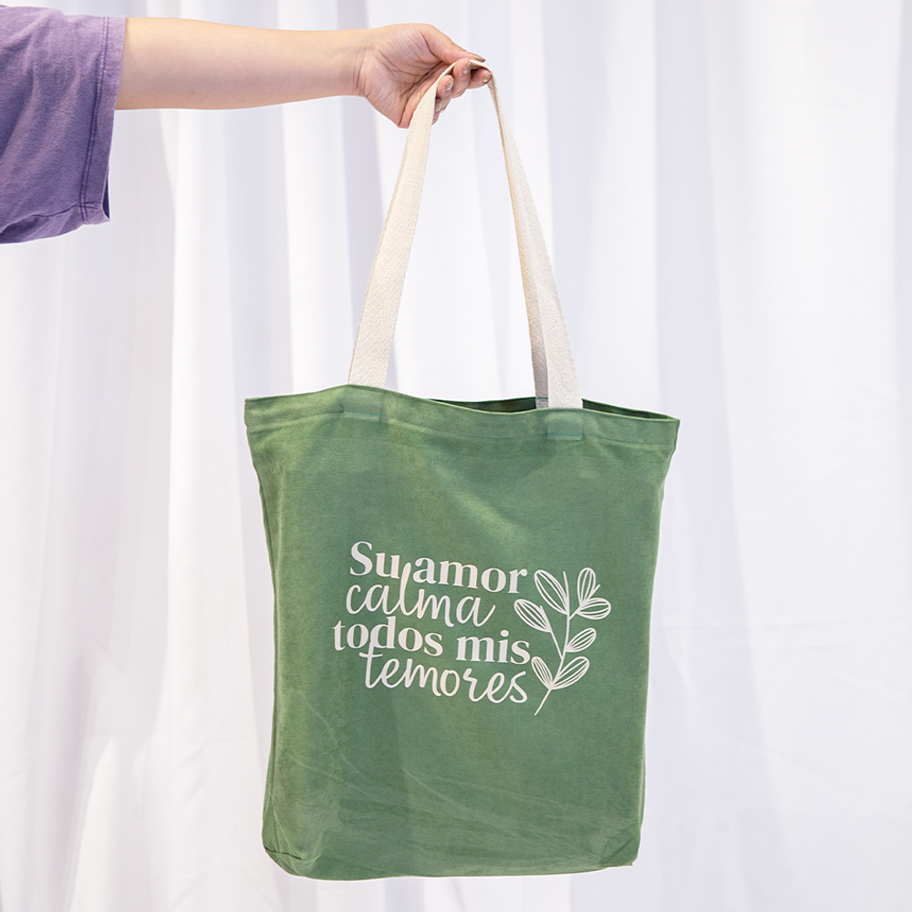 Tote Bag - Su Amor Calma Todos Mis Temores