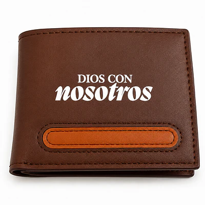 Billetera - "Dios Con Nosotros"