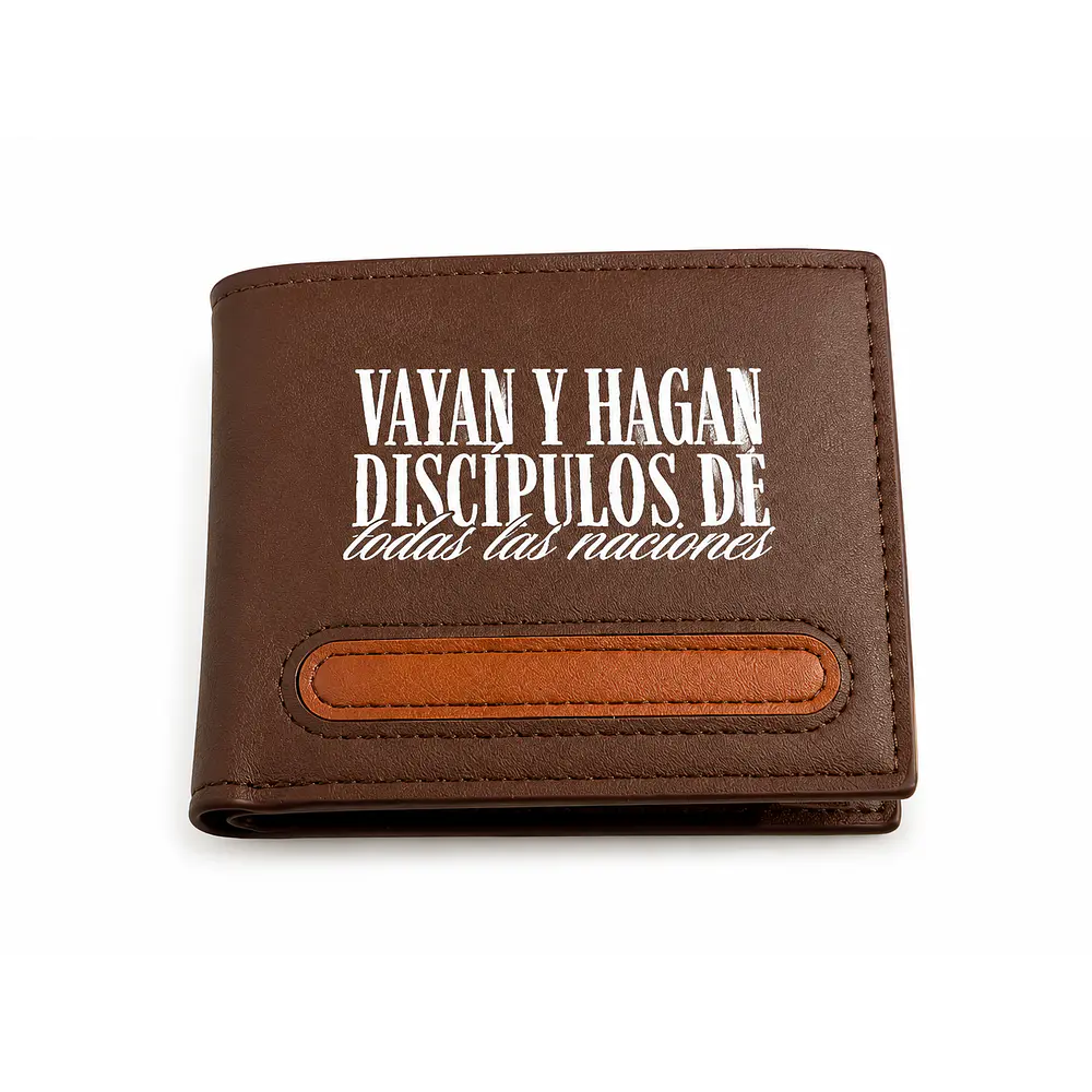 Billetera - "Vallan Y Hagan Discípulos"
