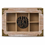 Caja De Té - 6 Compartimientos (Variedad de Diseños)