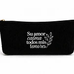 Estuches de Tela con Vinilo Decorativo (Variedad de Diseños)
