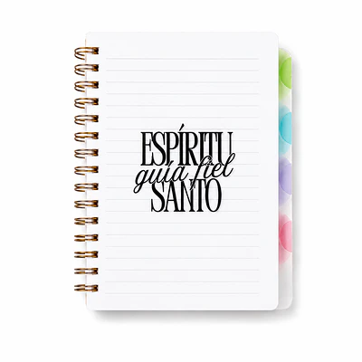 Libretas de Lineas con Separadores de Colores (Variedad de Frases)