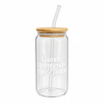 Vaso De Bambú Con Bombilla (Variedad de Frases)