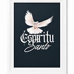 Cuadro Decorativo A4 - "Espíritu Santo"
