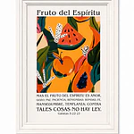 Cuadro Decorativo A4 - "Fruto del Espíritu"