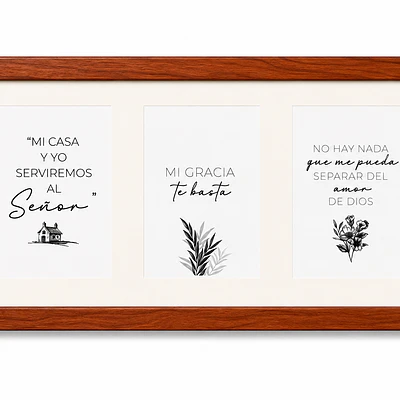Cuadro Trilogía Pequeña - "Promesas De Dios"