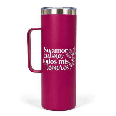 Mug Térmico de Acero Inoxidable con Asa – (Variedad de Diseños/Colores)