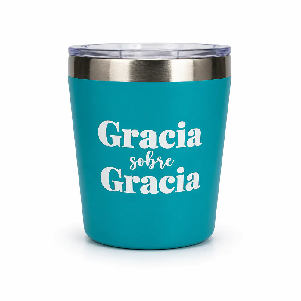 Vaso Pequeño Térmico de Acero Inoxidable - (Variedad de Diseños/Colores)