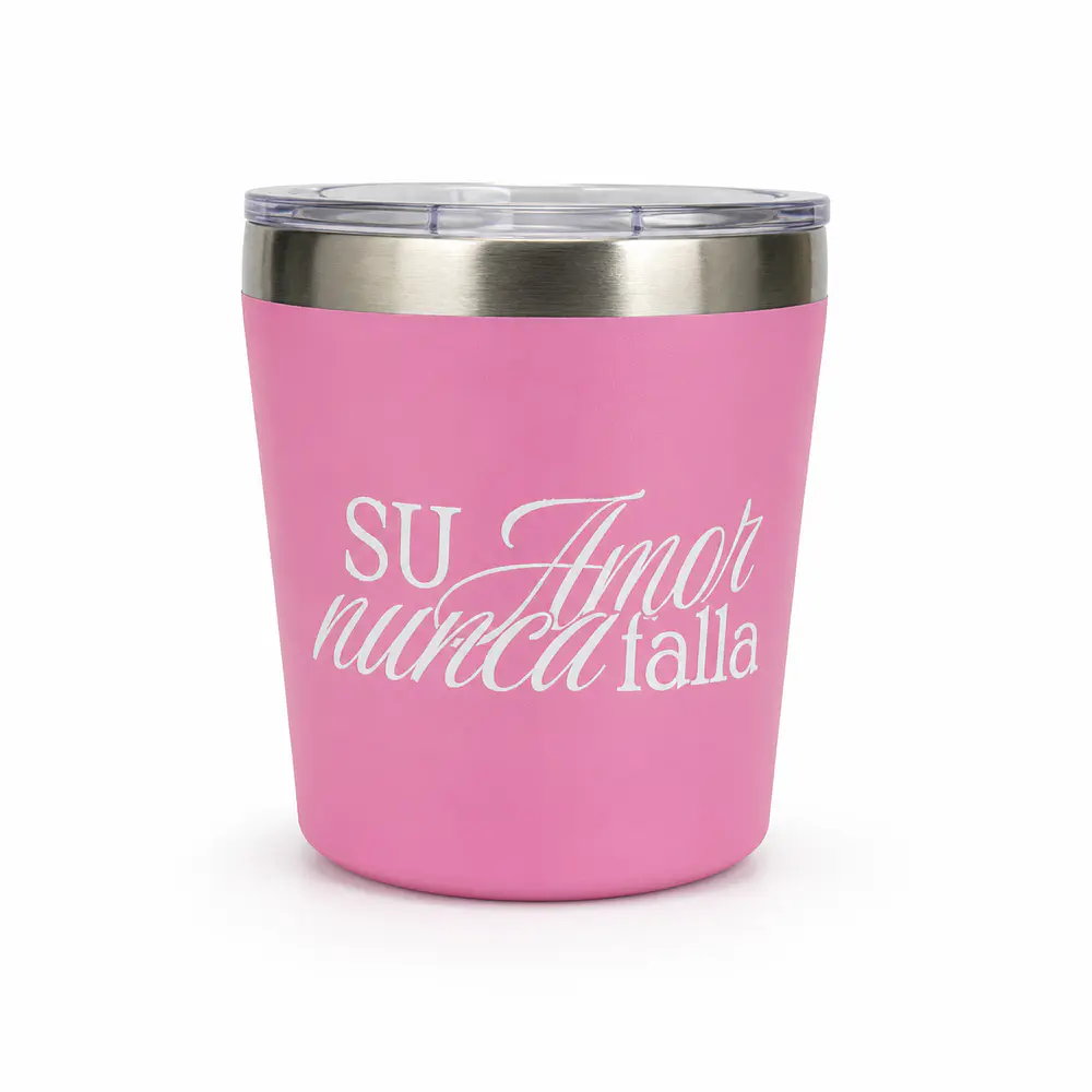 Vaso Pequeño Térmico de Acero Inoxidable - (Variedad de Diseños/Colores)