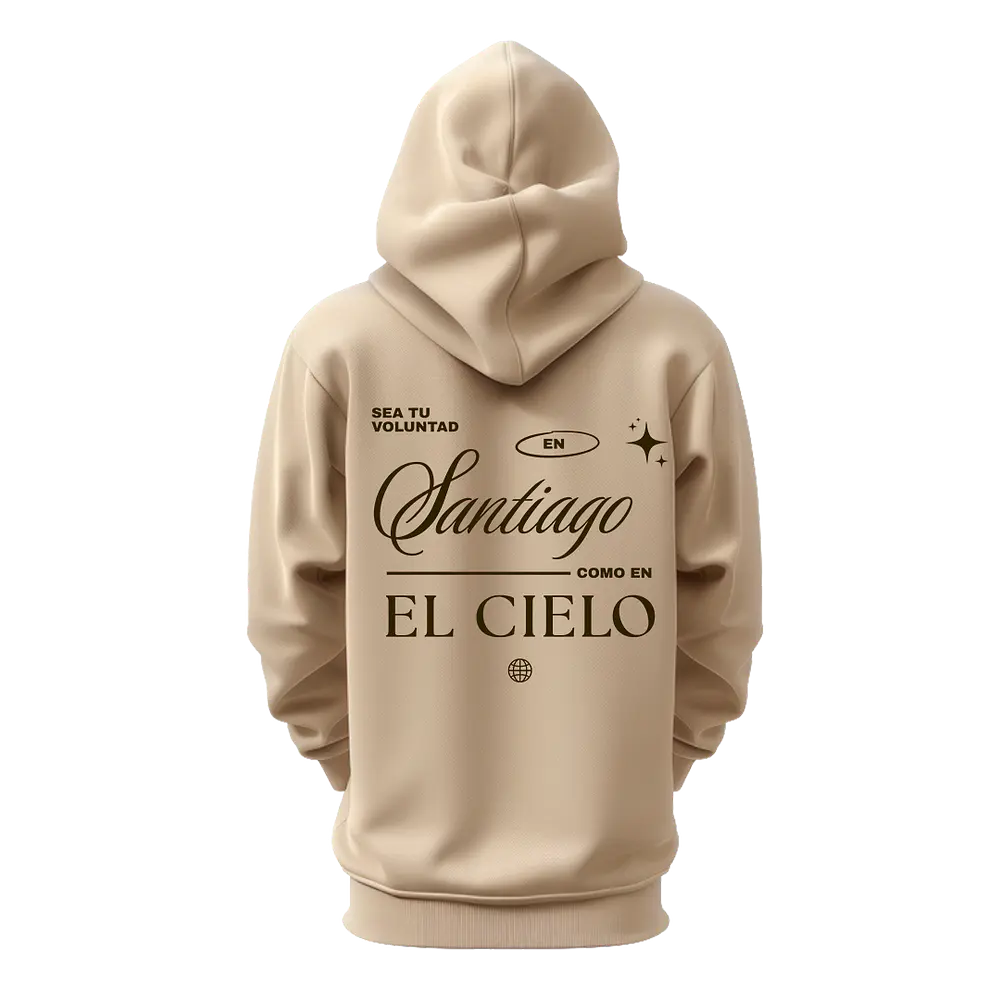 Polerón Canguro - "Sea Tu Voluntad" (Variedad de Colores)