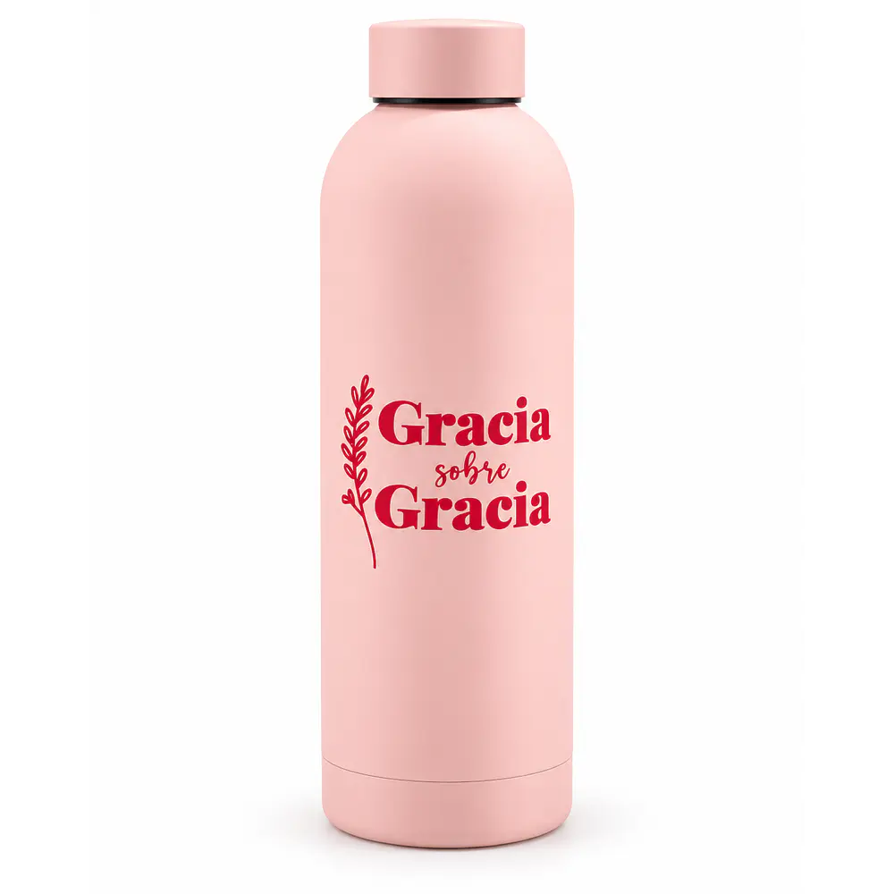 Botella Térmica (Variedad de Frases/Colores)
