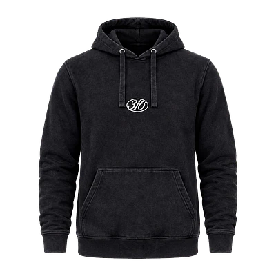 Polerón Canguro Acid Wash - "Eternal Life 316" (Variedad de Colores) 