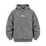 Poleron Boxy Acid Wash - "Fiel Y Verdadero" (Variedad Colores)