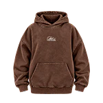 Poleron Boxy Acid Wash - "Fiel Y Verdadero" (Variedad Colores)