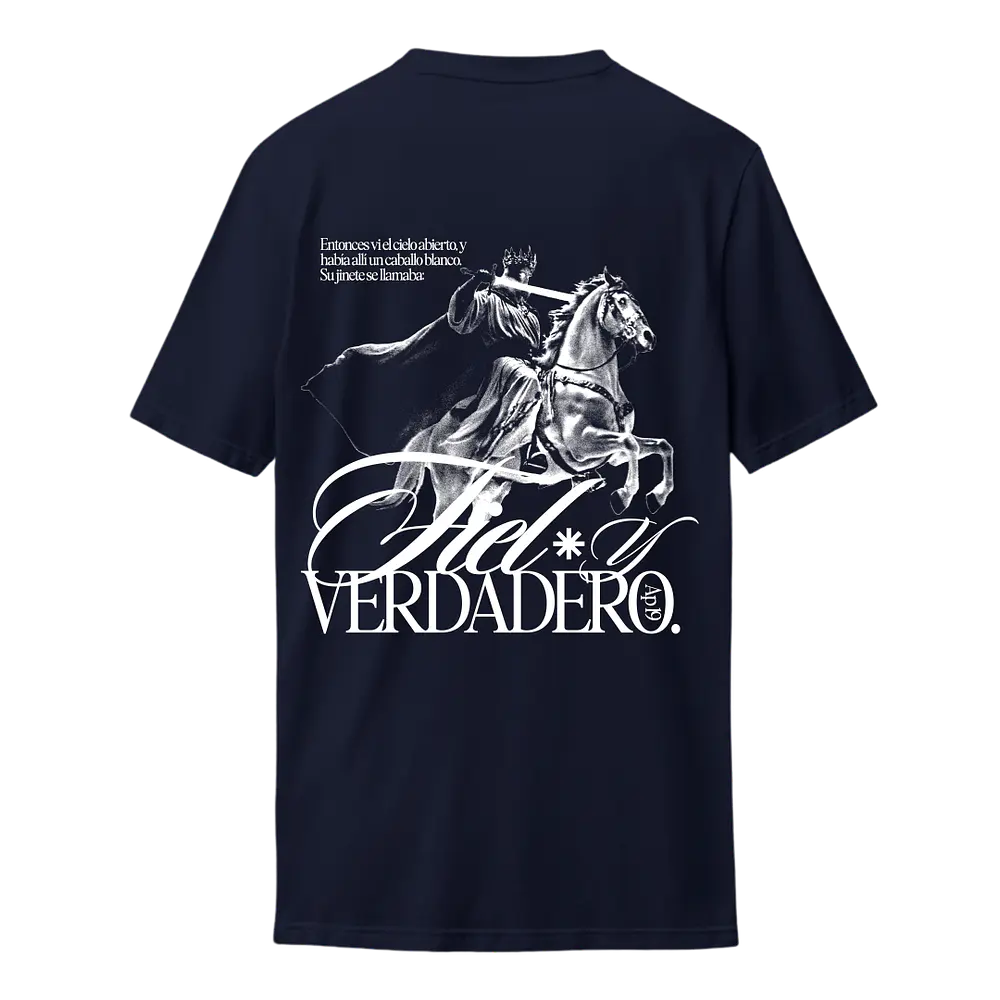 Polera - "Fiel Y Verdadero" (Variedad Colores)