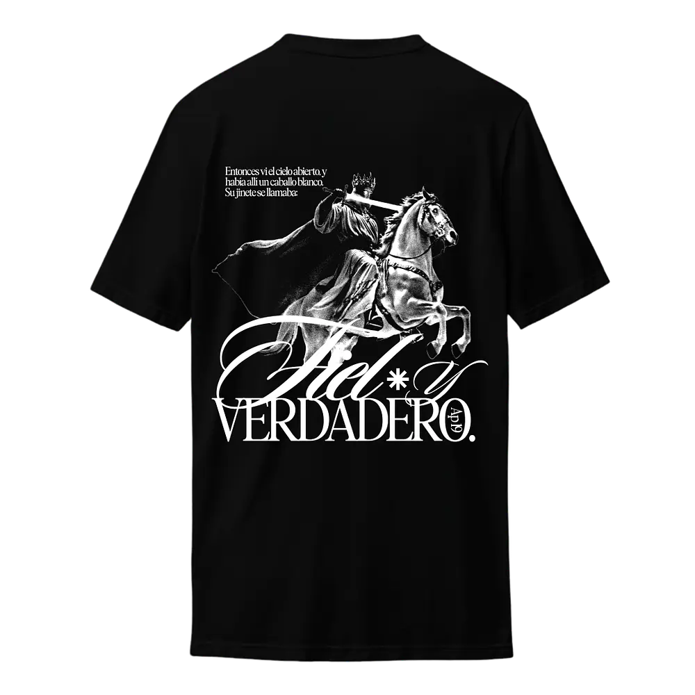 Polera - "Fiel Y Verdadero" (Variedad Colores)
