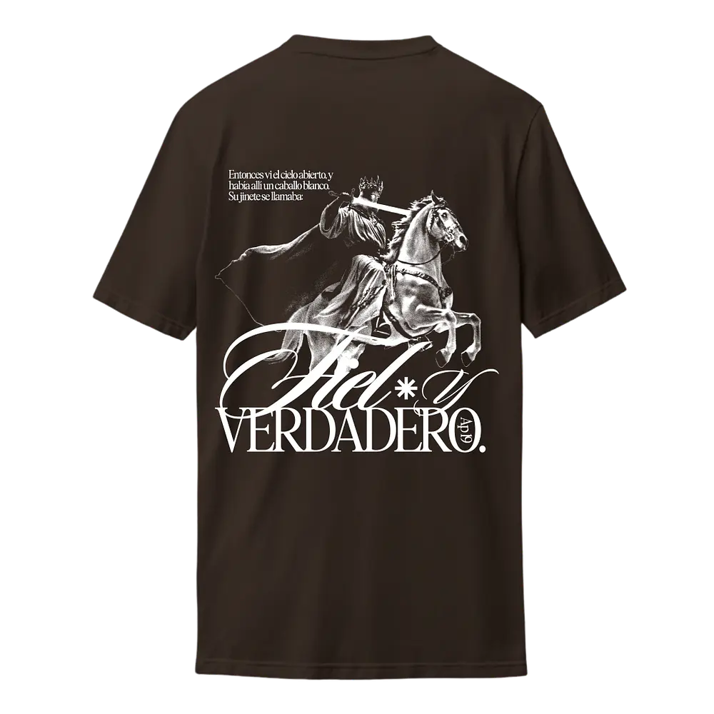 Polera - "Fiel Y Verdadero" (Variedad Colores)