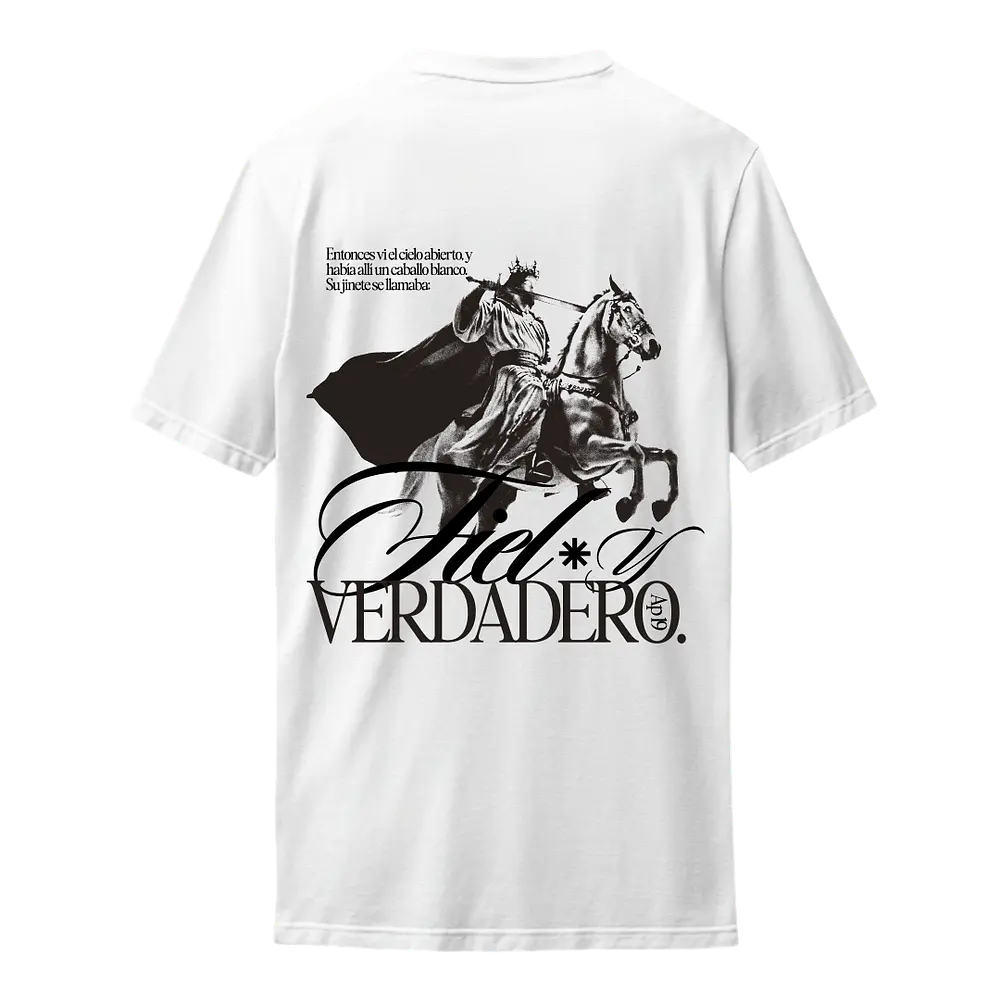 Polera - "Fiel Y Verdadero" (Variedad Colores)