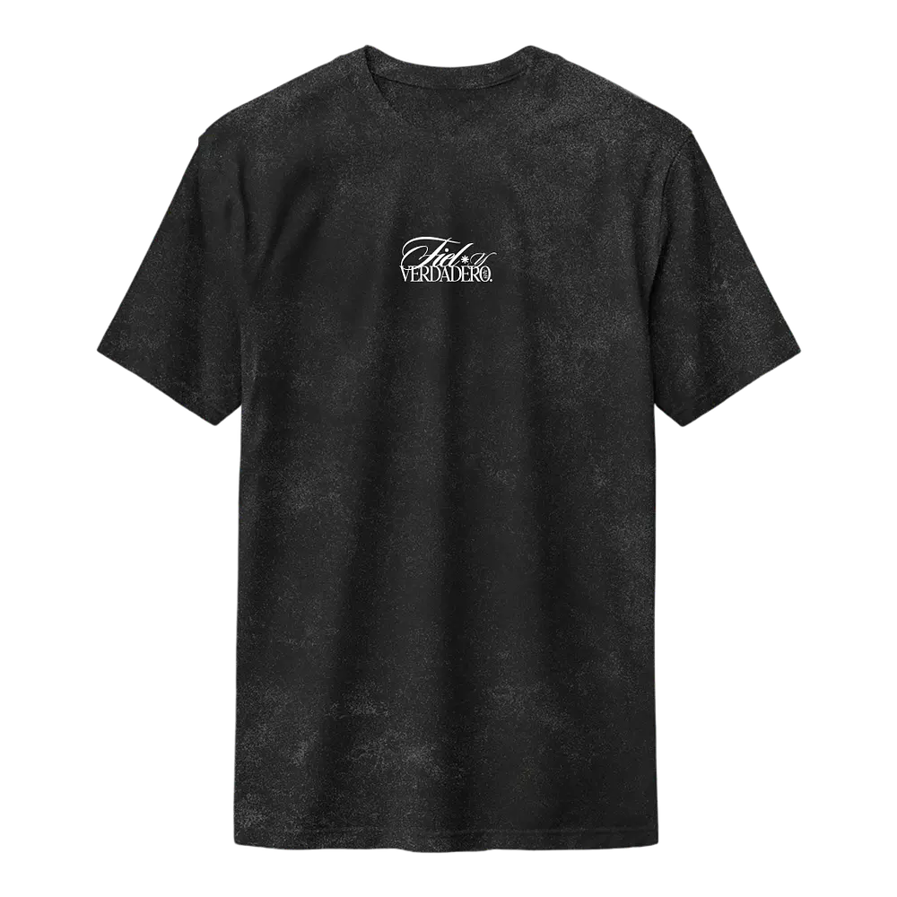 Polera Acid Wash - "Fiel Y Verdadero"