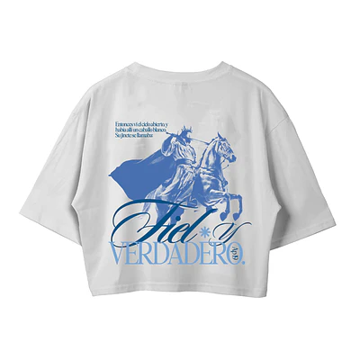 Polera Boxy - "Fiel Y Verdadero" (Variedad de Colores)