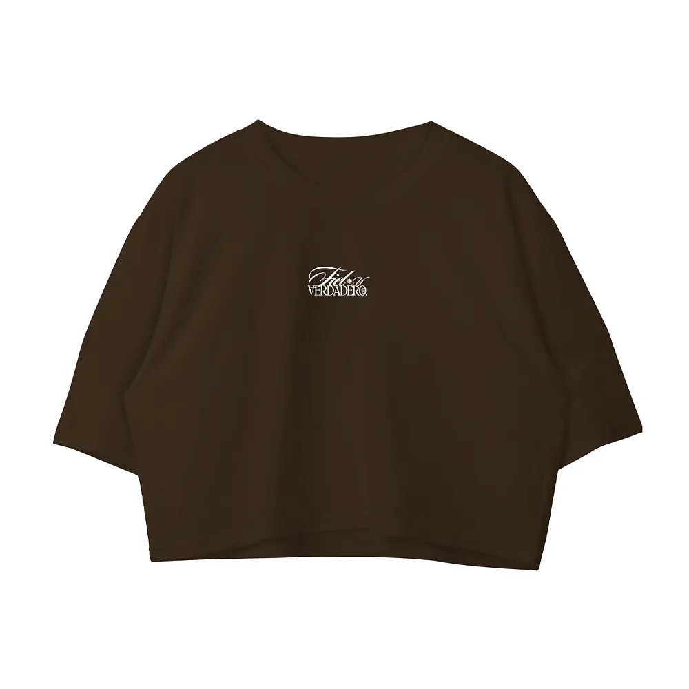 Polera Boxy - "Fiel Y Verdadero" (Variedad de Colores)