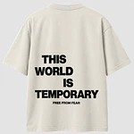 Polera - "This World Is Temporary" (Variedad de Colores)