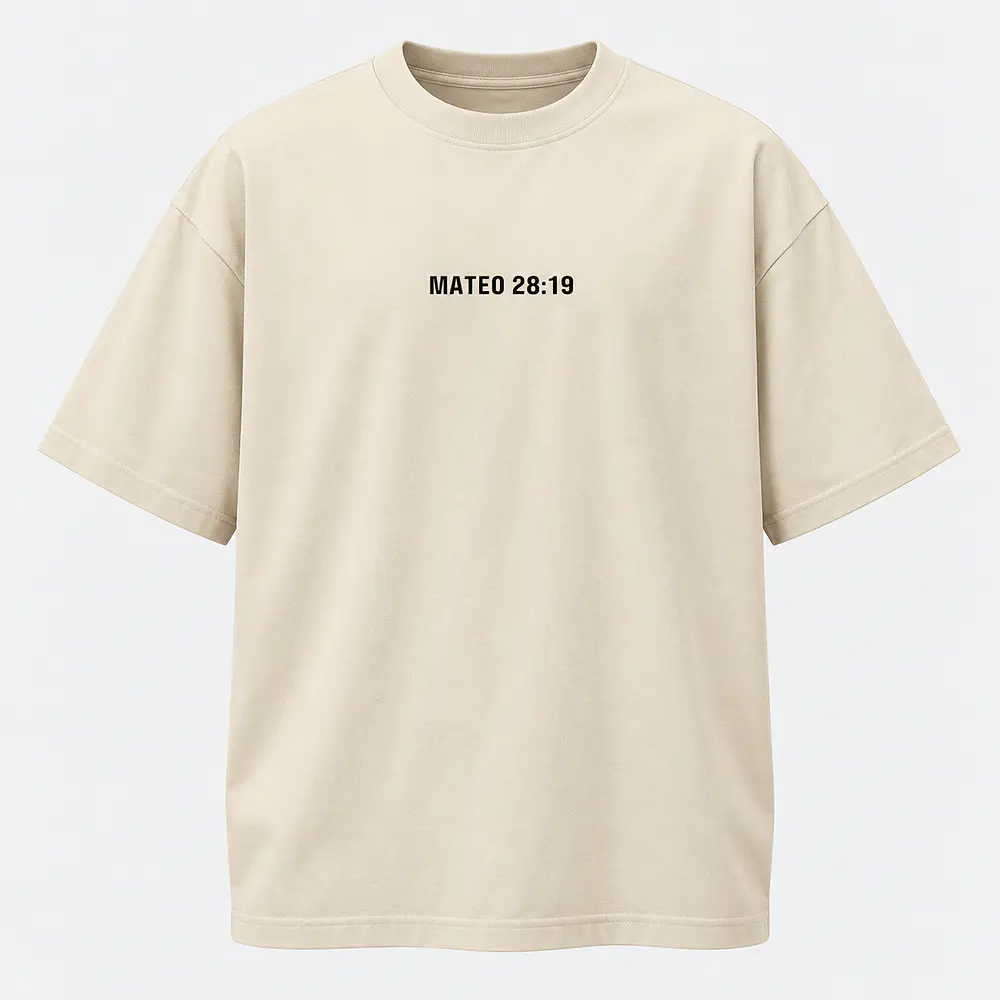Polera - "Vallan Y Hagan Discípulos De Todas las Naciones" (Variedad de Colores)