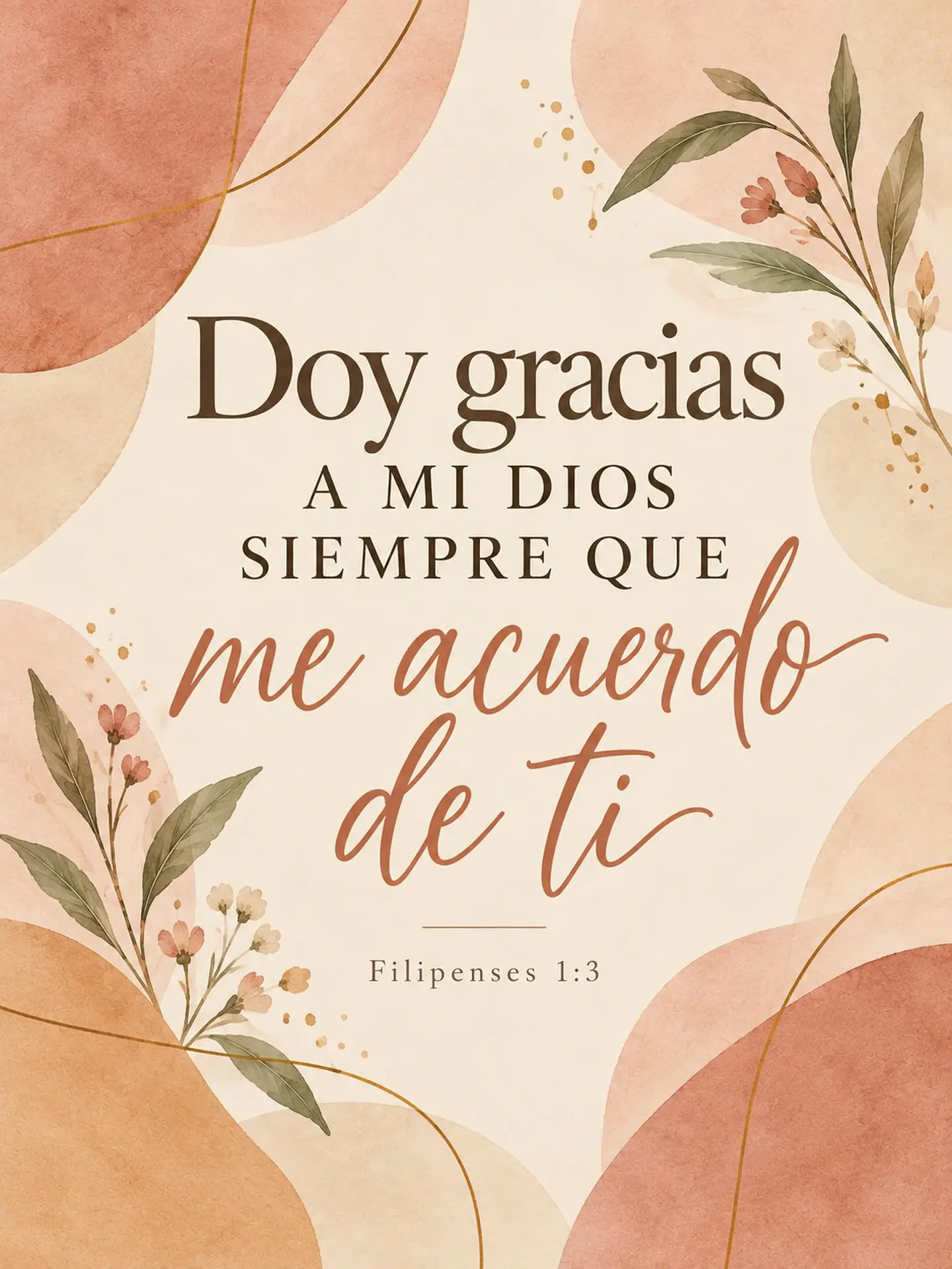 Doy gracias a mi Dios siempre que me acuerdo de ti · RG-11 2