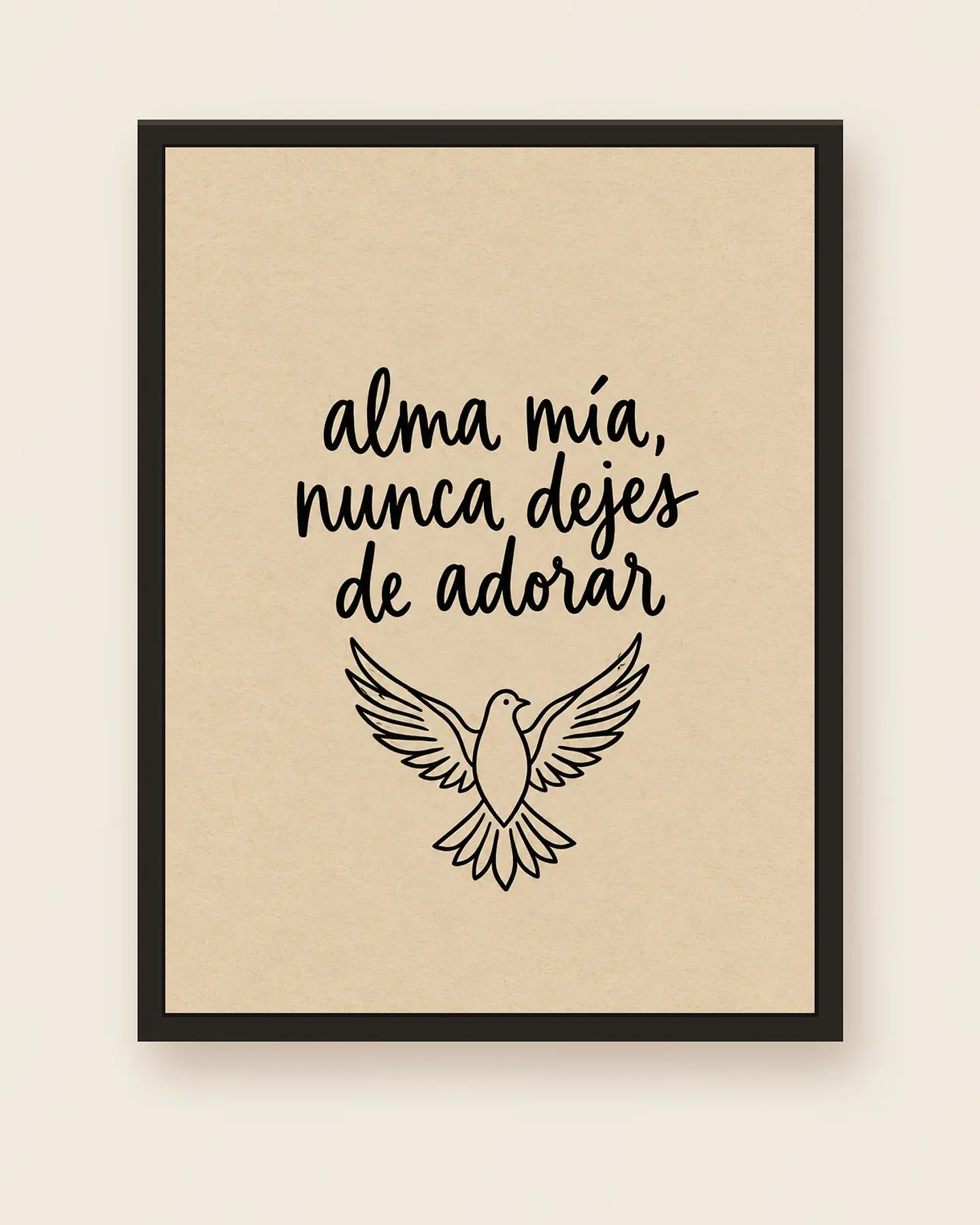 Alma mía, nunca dejes de adorar · AM-02 5