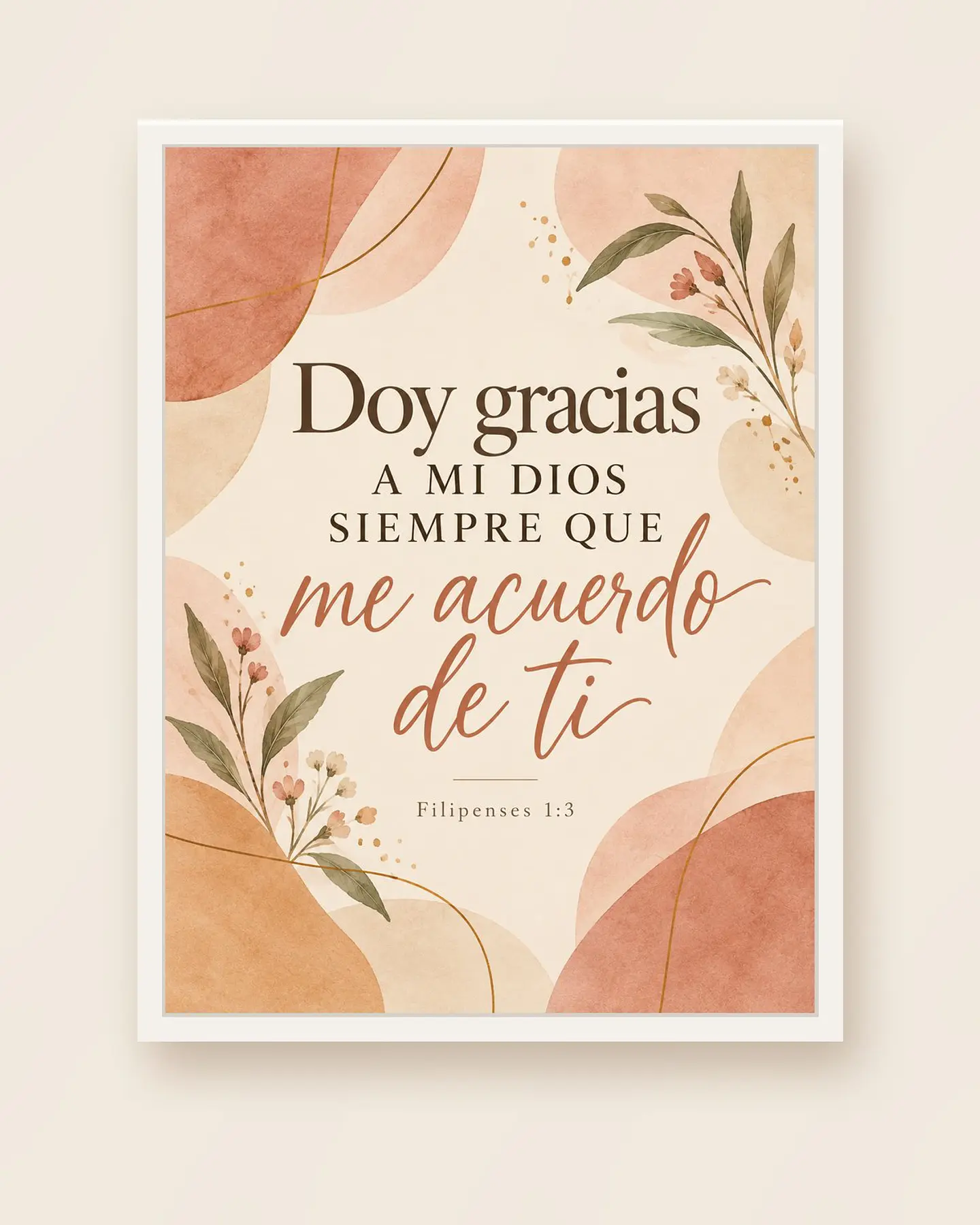 Doy gracias a mi Dios siempre que me acuerdo de ti · RG-11 4
