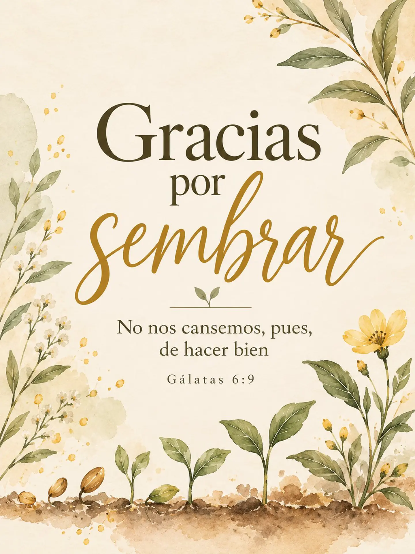 Gracias por sembrar · RG-12 2