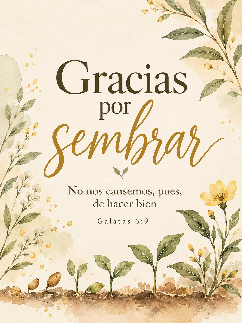 Gracias por sembrar · RG-12 2