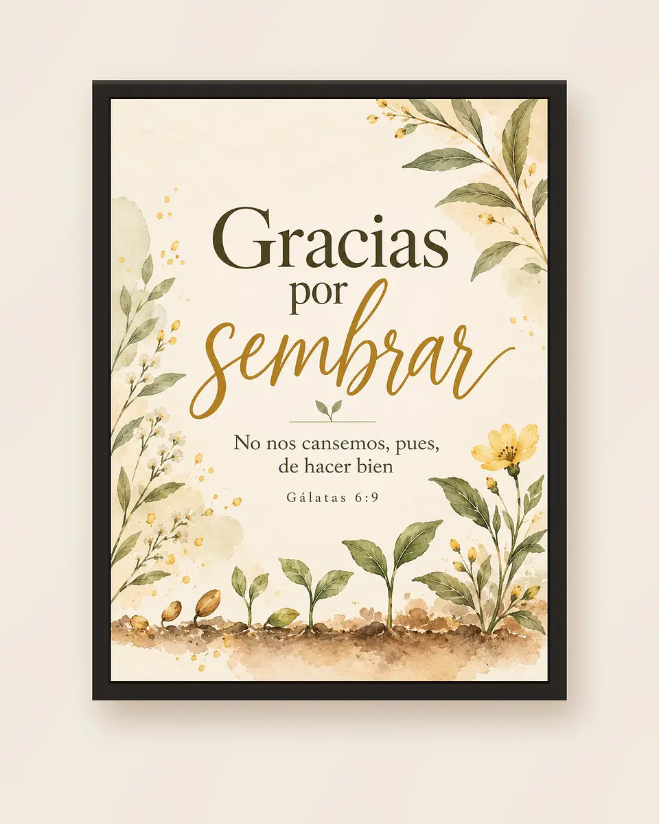 Gracias por sembrar · RG-12 5