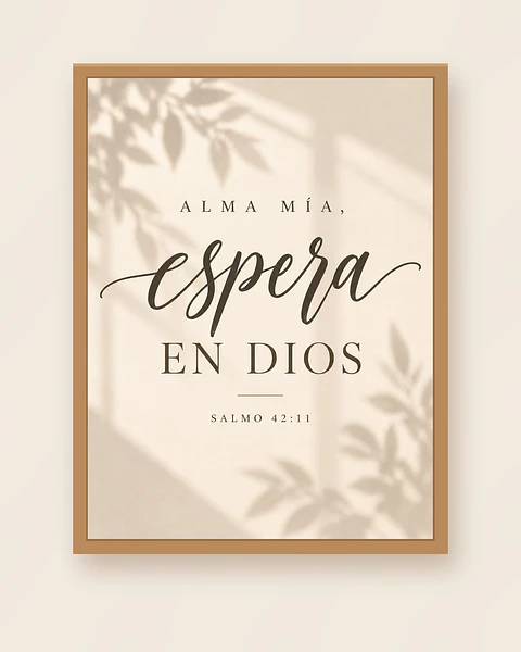 Alma mía, espera en Dios · AM-05