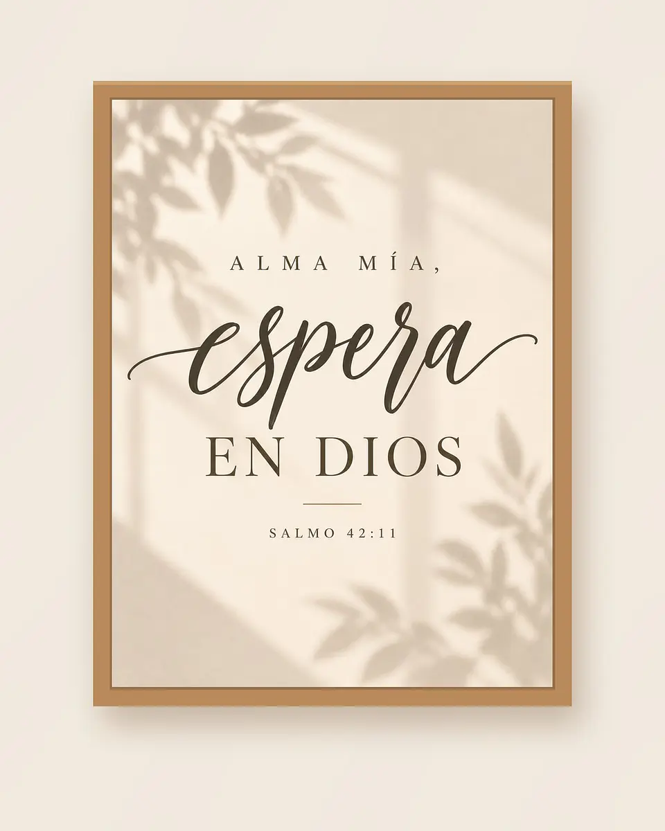Alma mía, espera en Dios · AM-05 1