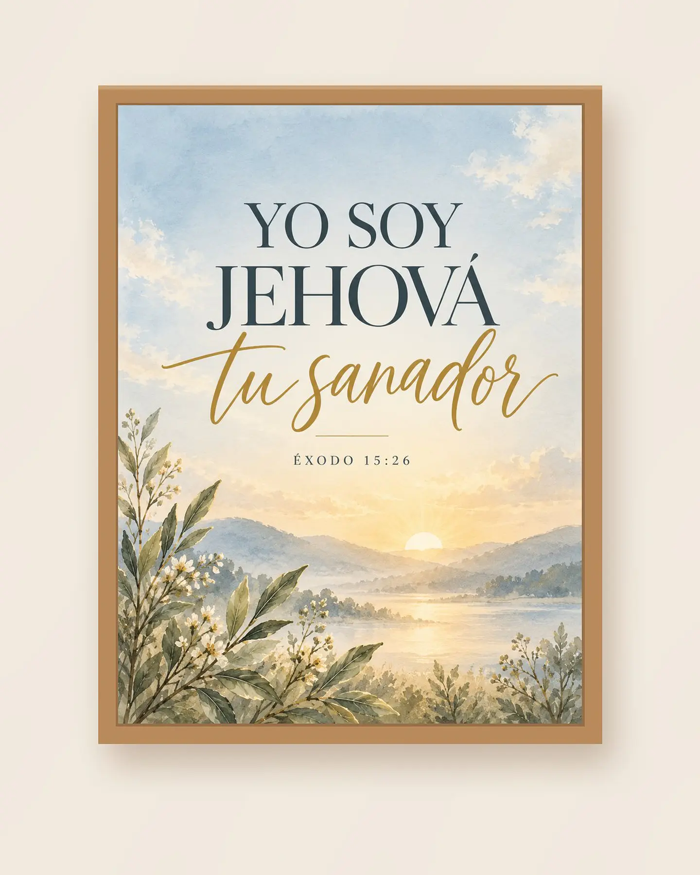 Yo soy Jehová tu sanador · RG-13 1