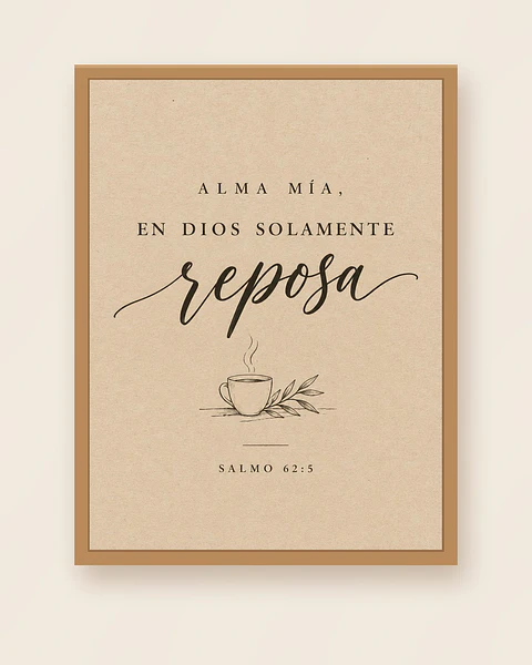 Alma mía, en Dios solamente reposa · AM-06