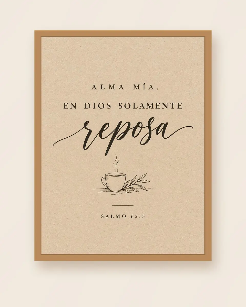 Alma mía, en Dios solamente reposa · AM-06 1