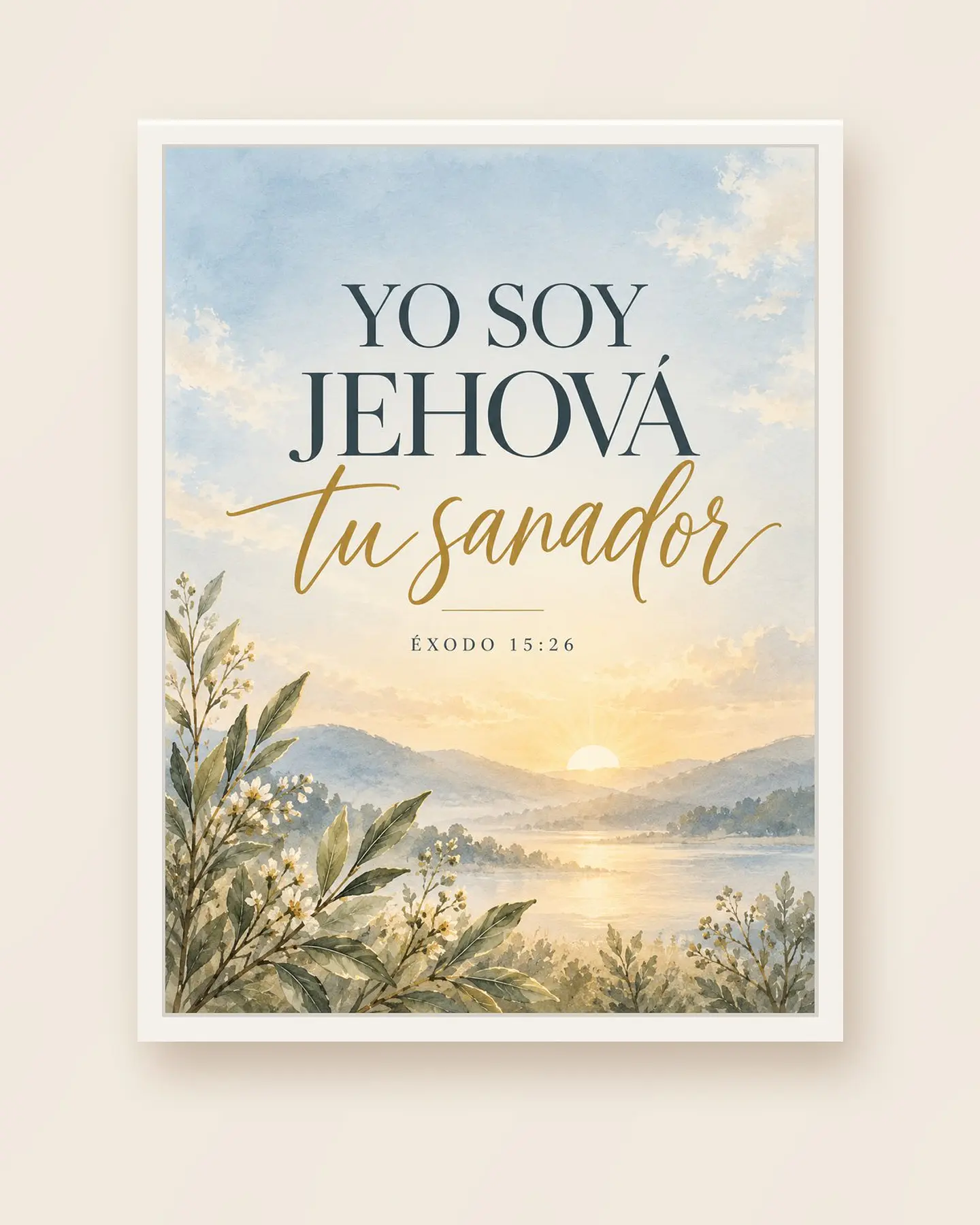 Yo soy Jehová tu sanador · RG-13 4