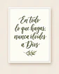 En todo lo que hagas, nunca olvides a Dios · BH-01 - Miniatura 4