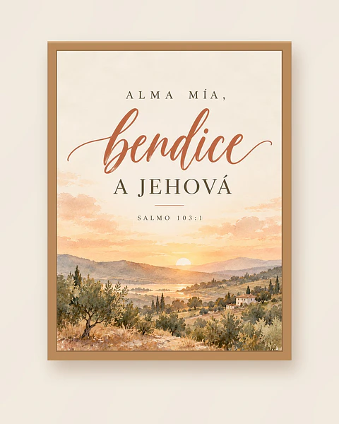 Alma mía, bendice a Jehová · AM-07