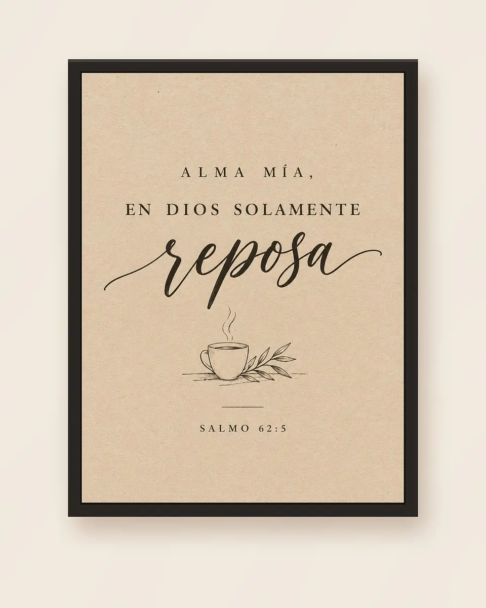 Alma mía, en Dios solamente reposa · AM-06 5