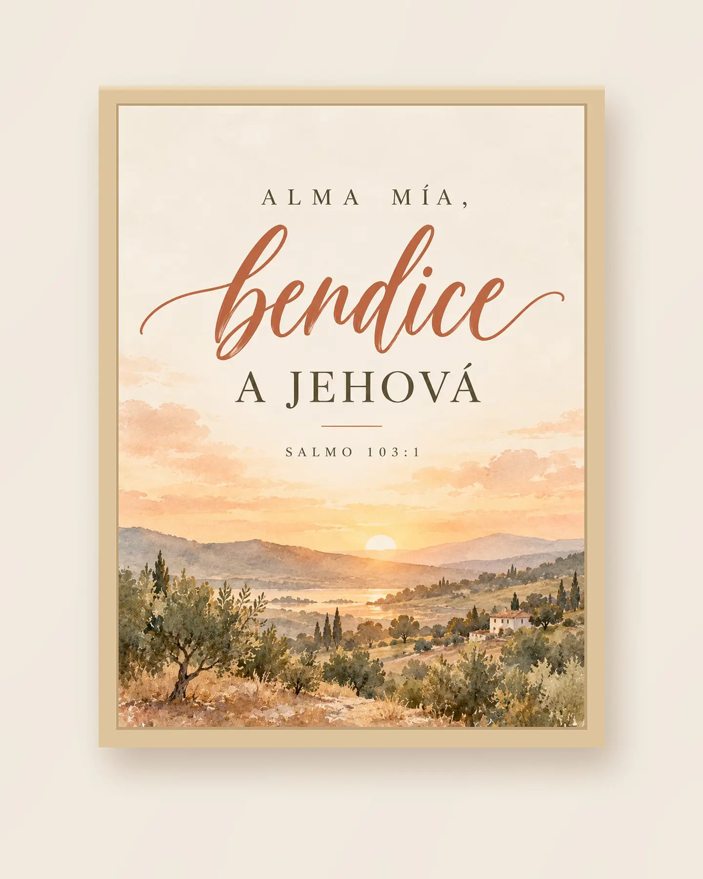 Alma mía, bendice a Jehová · AM-07 3