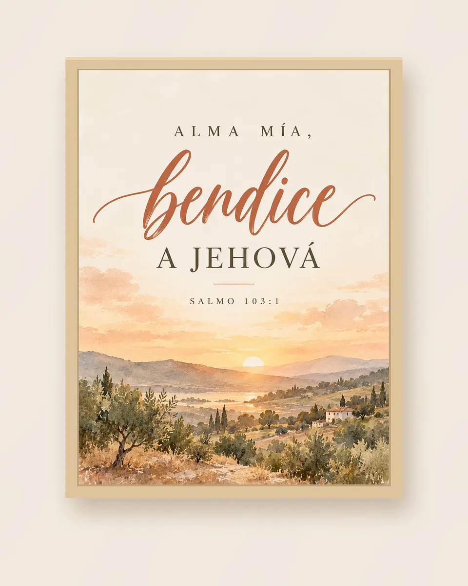 Alma mía, bendice a Jehová · AM-07 3