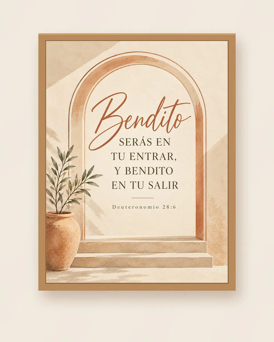 Bendito serás en tu entrar, y bendito en tu salir · BH-04 1