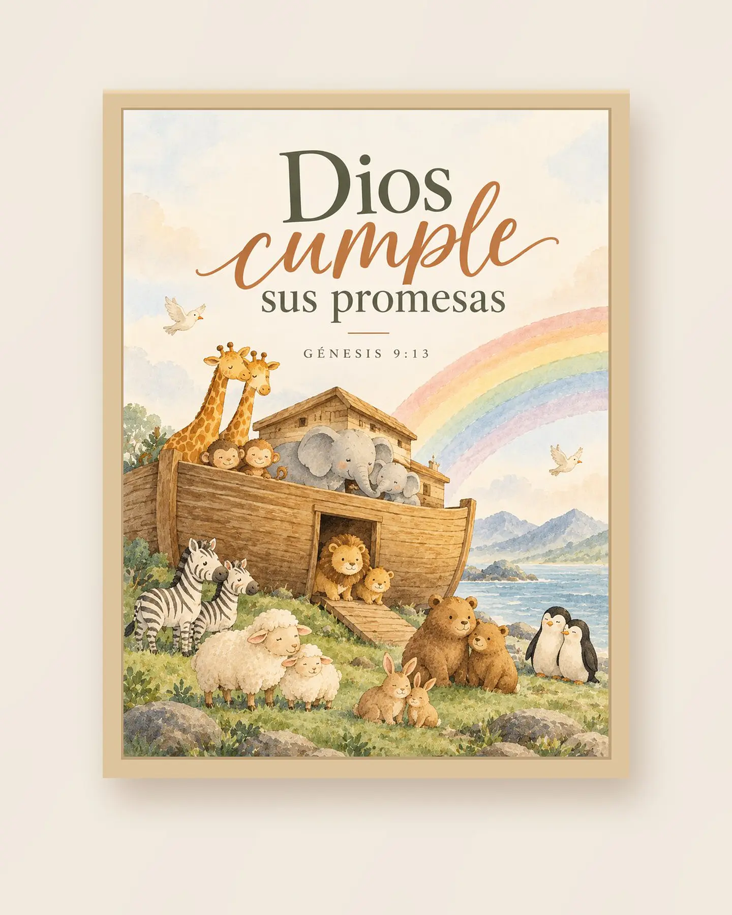 Dios cumple sus promesas (Arca de Noé) · SF-02 3