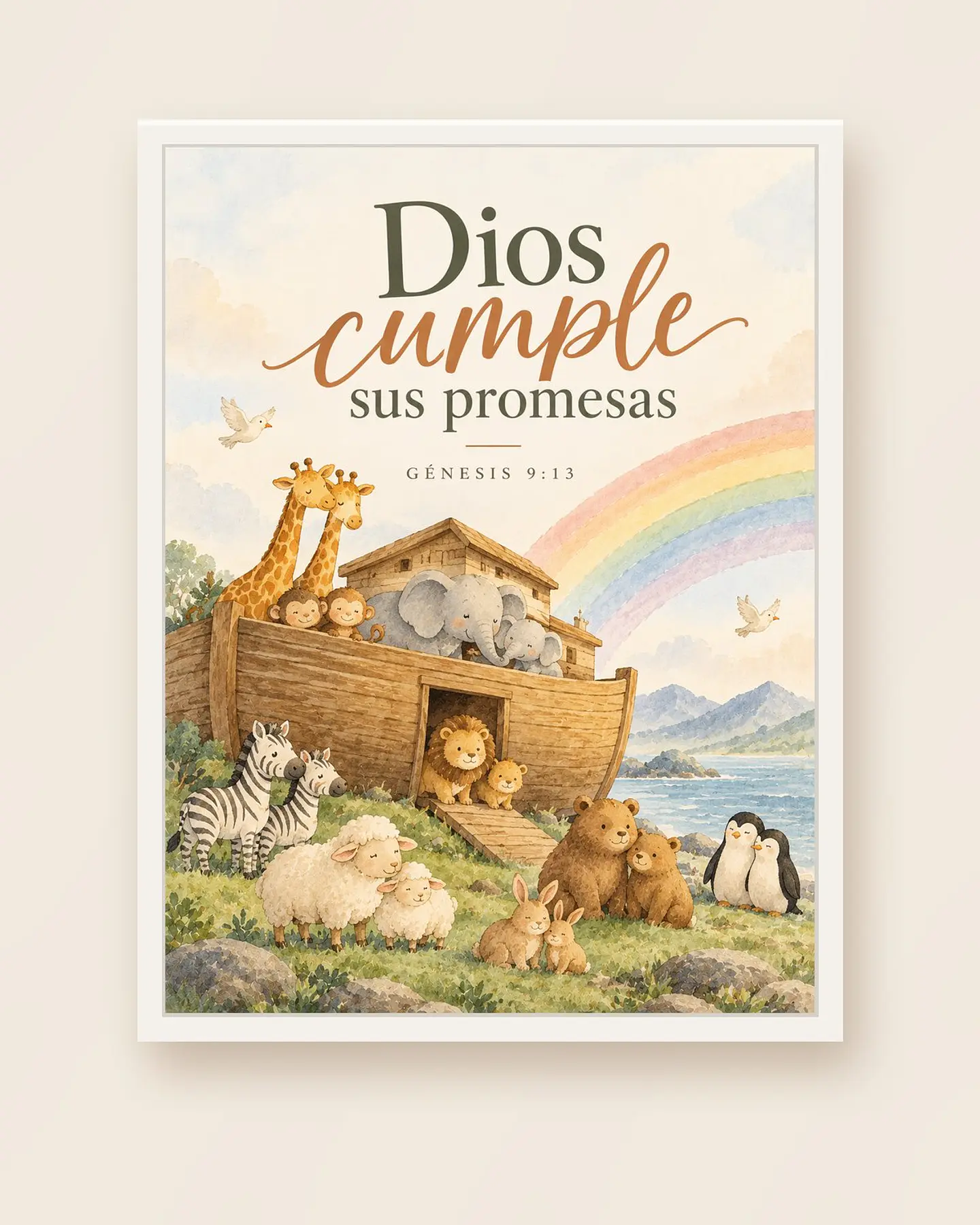 Dios cumple sus promesas (Arca de Noé) · SF-02 4