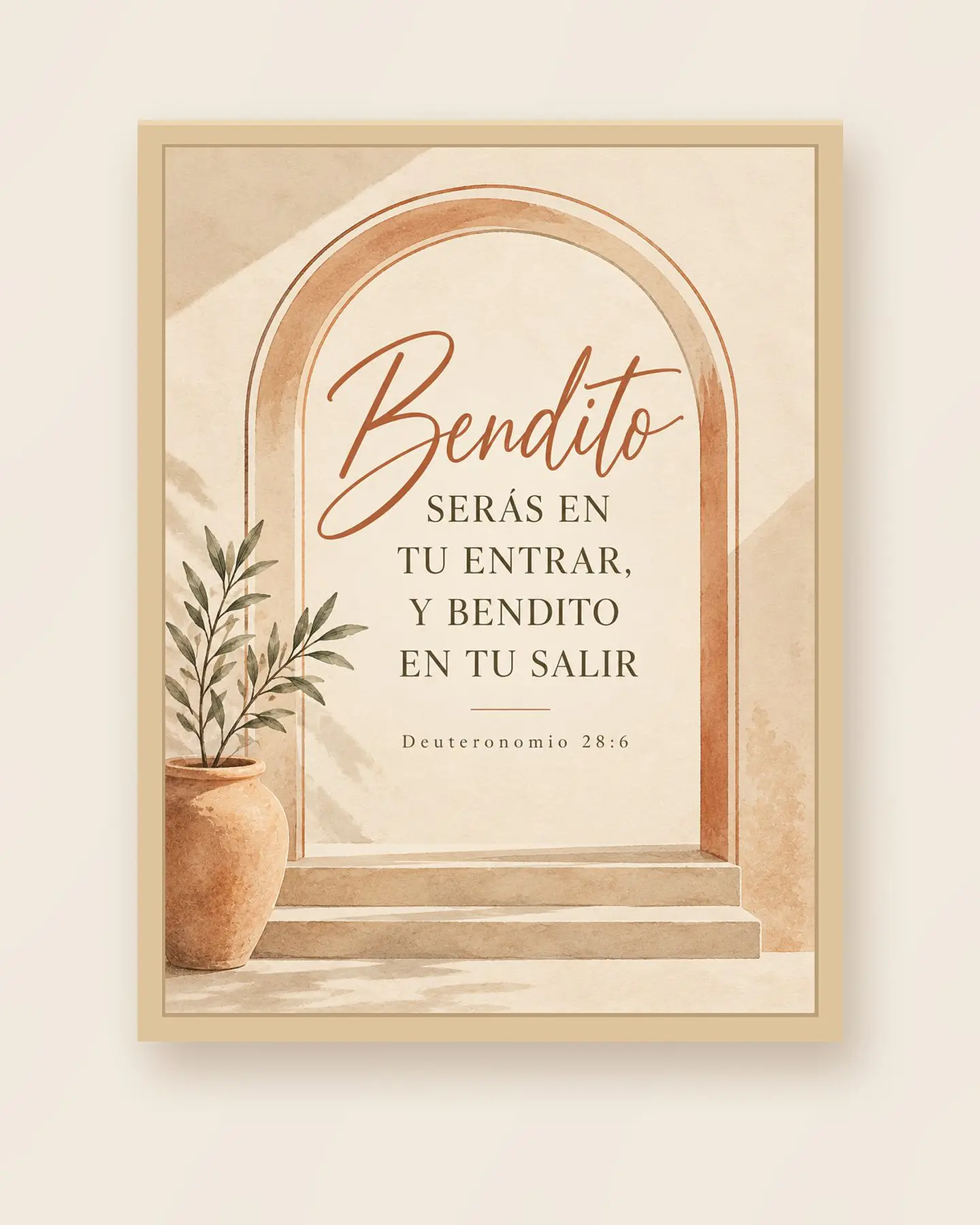 Bendito serás en tu entrar, y bendito en tu salir · BH-04 3
