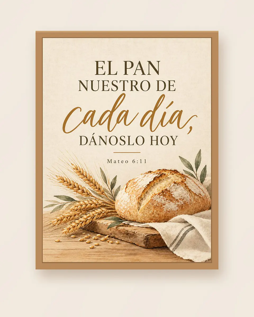 El pan nuestro de cada día, dánoslo hoy · BH-05 1